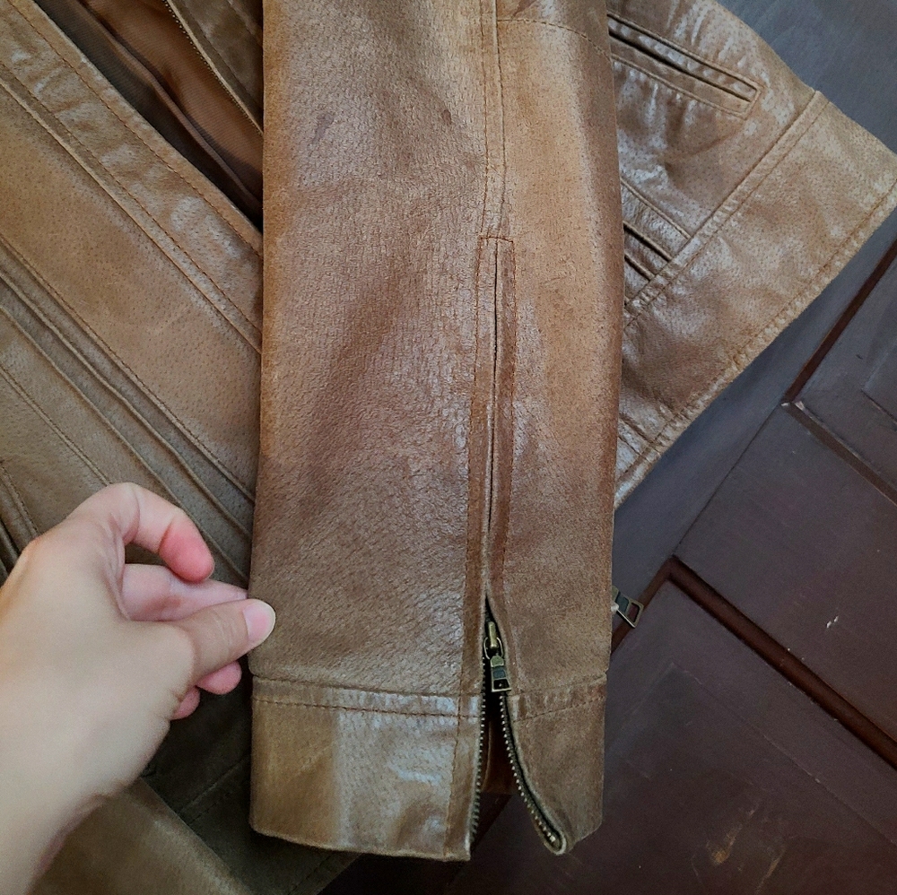 Real leather vest - Picture 5 of 6